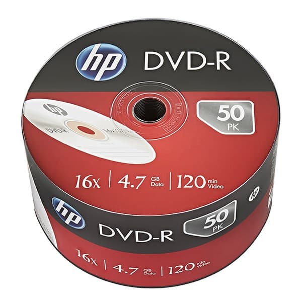 HP DME00070 blank DVD 4.7 GB DVD+R 50 pc(s) - Image 1