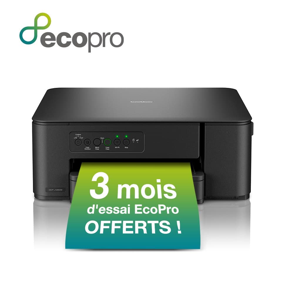 Brother 3-in-1 Compact Wireless Inkjet Printer DCP-J1260W - Image 1