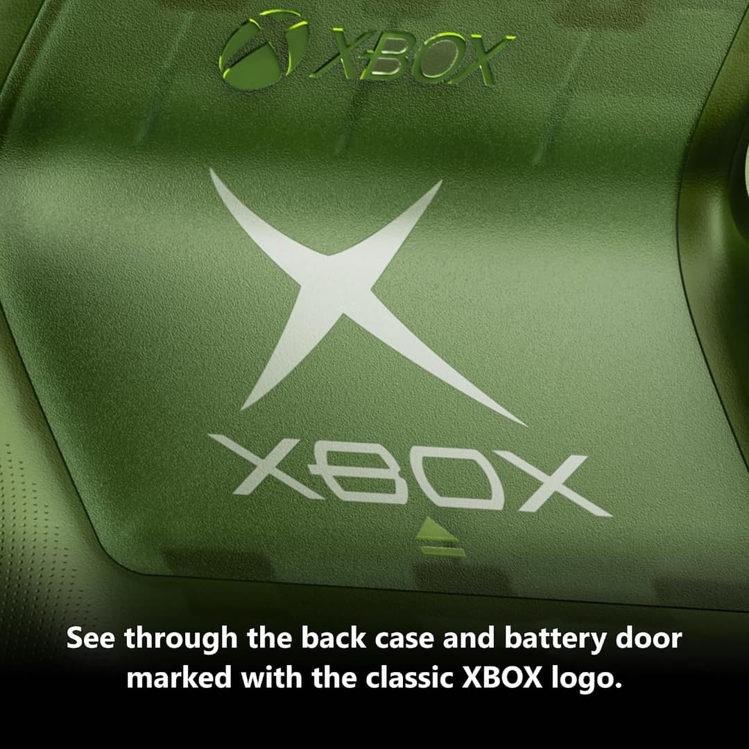 Xbox Wireless Controller X25 Special Edition 25th Anniversary Bluetooth Gamepad - Translucent OG Green - Image 7