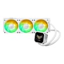 ASUS TUF Gaming LC III 360 ARGB LCD 360mm AIO Liquid CPU Cooler - White thumbnail 1