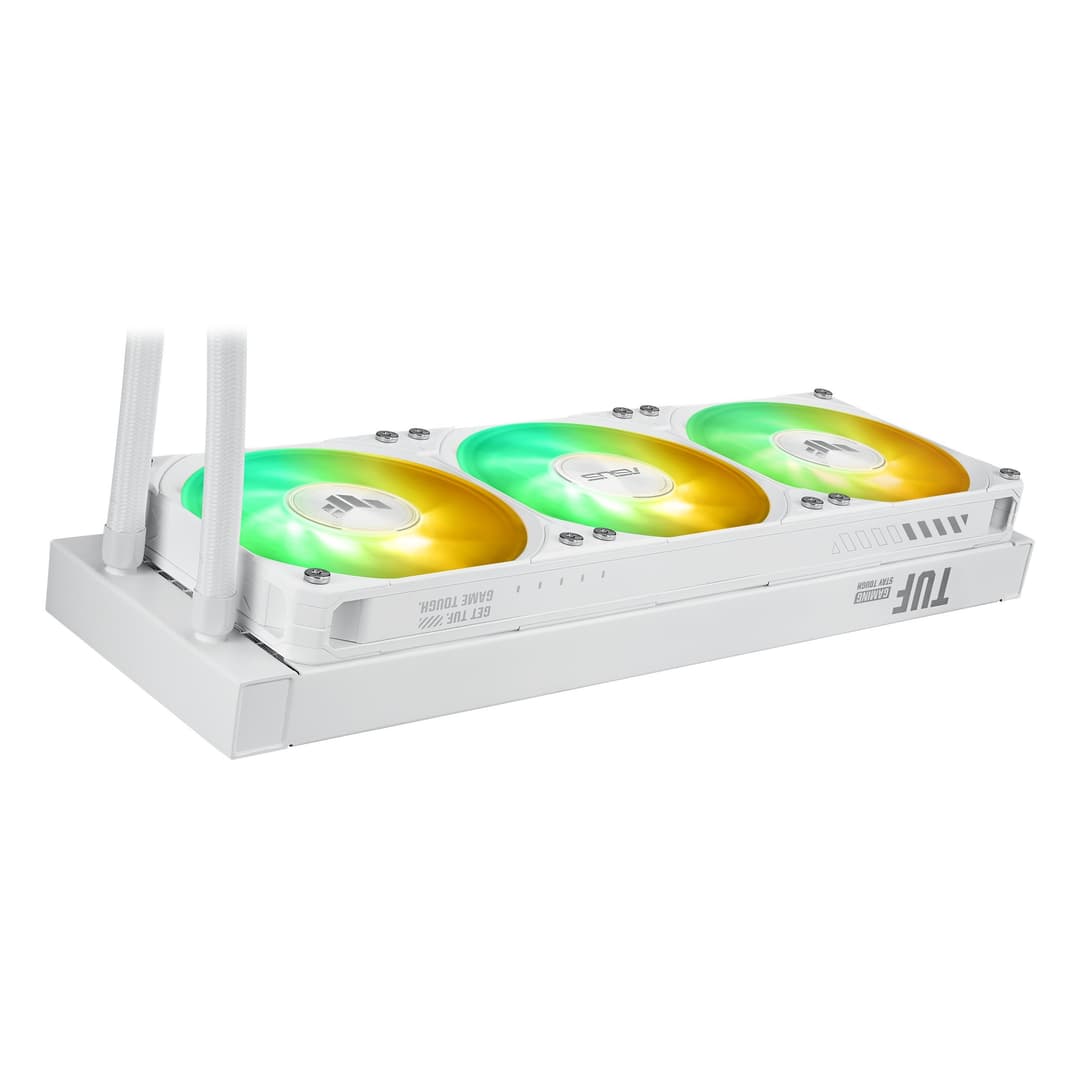 ASUS TUF Gaming LC III 360 ARGB LCD 360mm AIO Liquid CPU Cooler - White - Image 5
