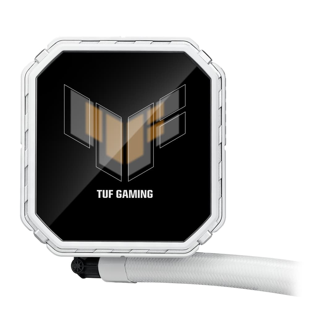 ASUS TUF Gaming LC III 360 ARGB LCD 360mm AIO Liquid CPU Cooler - White - Image 8