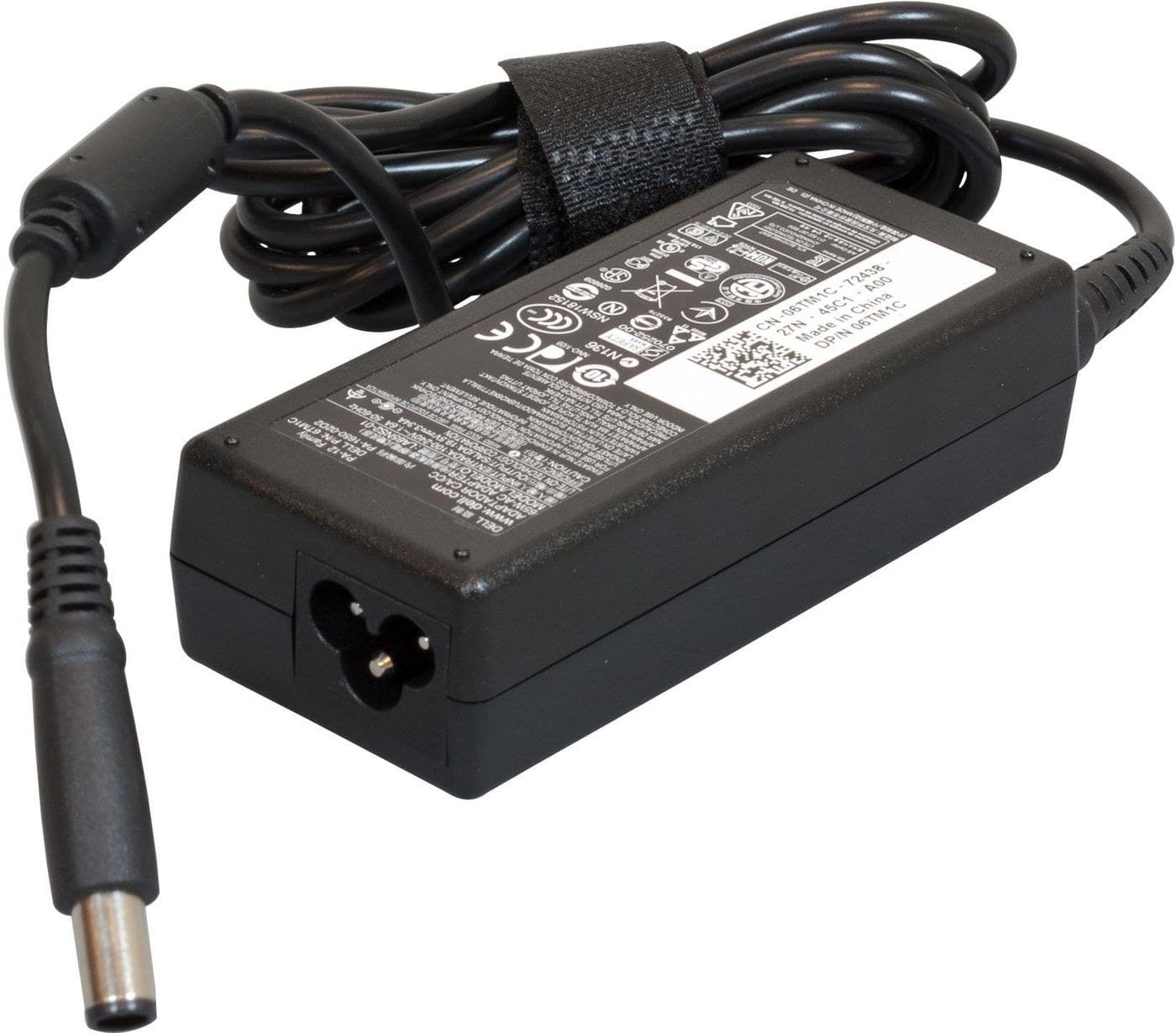 Dell AC Adapter, 65W, 19.5V, 3 Pin, 7.4mm Barrel Connector, 6TM1C