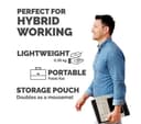 FELLOWES Hylyft Laptop Stand 5010501 - 6 Height Adjustments, Max Laptop Size 18 inch, Max Weight 4kg - Silver thumbnail 5