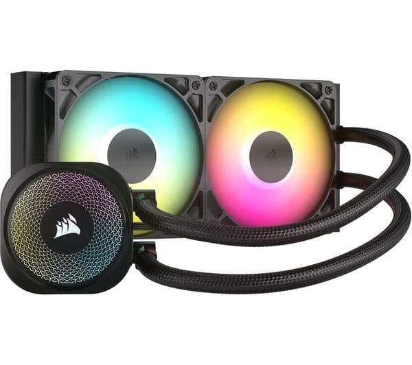 CORSAIR Nautilus RS ARGB Liquid CPU Cooler - 240 mm, Black - Image 1