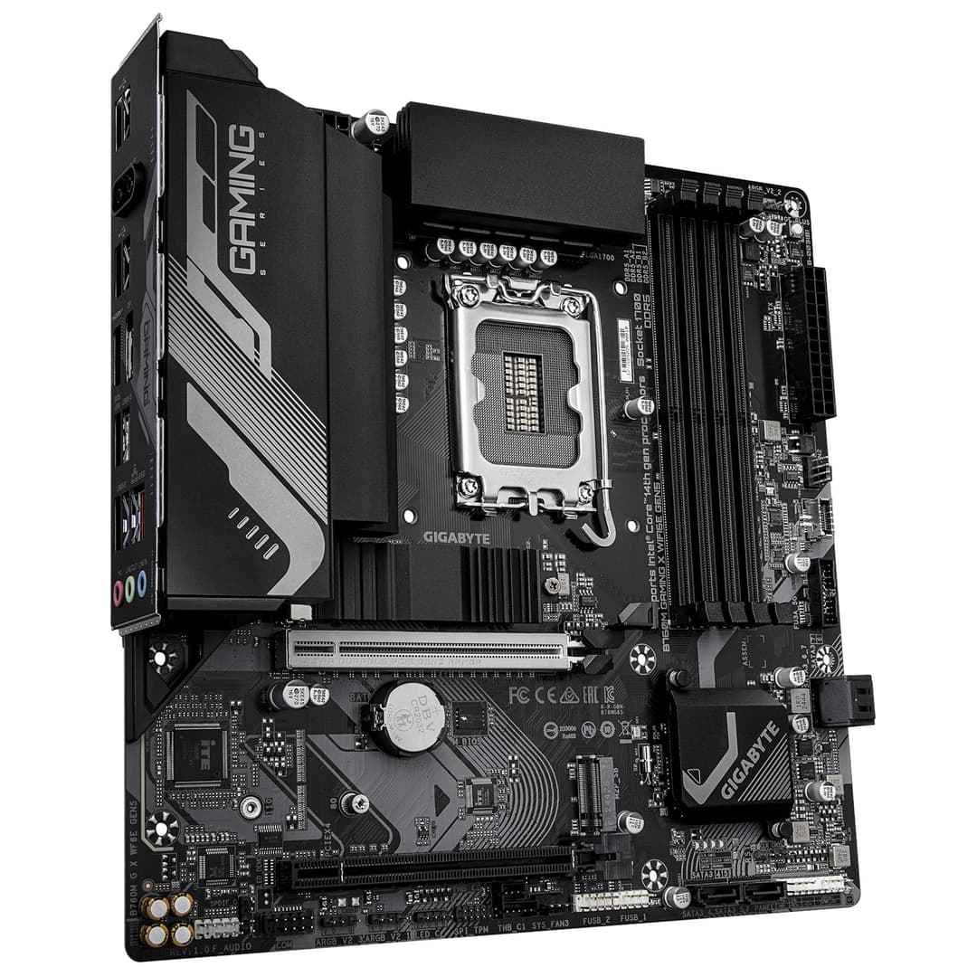 GIGABYTE B760M GAMING X WIFI6E GEN5 Intel B760 Express DDR5 mATX LGA 1700 Motherboard - Image 3