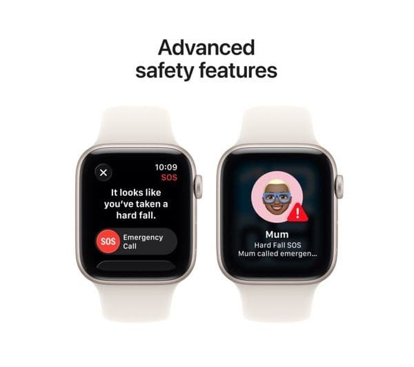 APPLE Watch SE 3, 44 mm Starlight Aluminium Case with Starlight Sport Band, M/L - Image 7