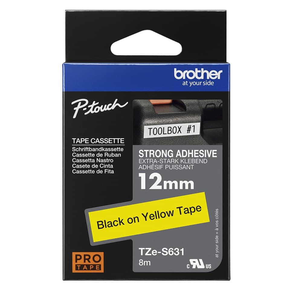 Brother TZE-S631 label-making tape TZ - Image 3