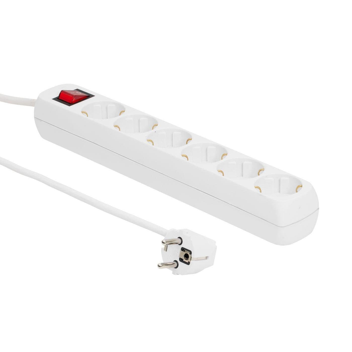 6-way Schuko Power Strip 5M
