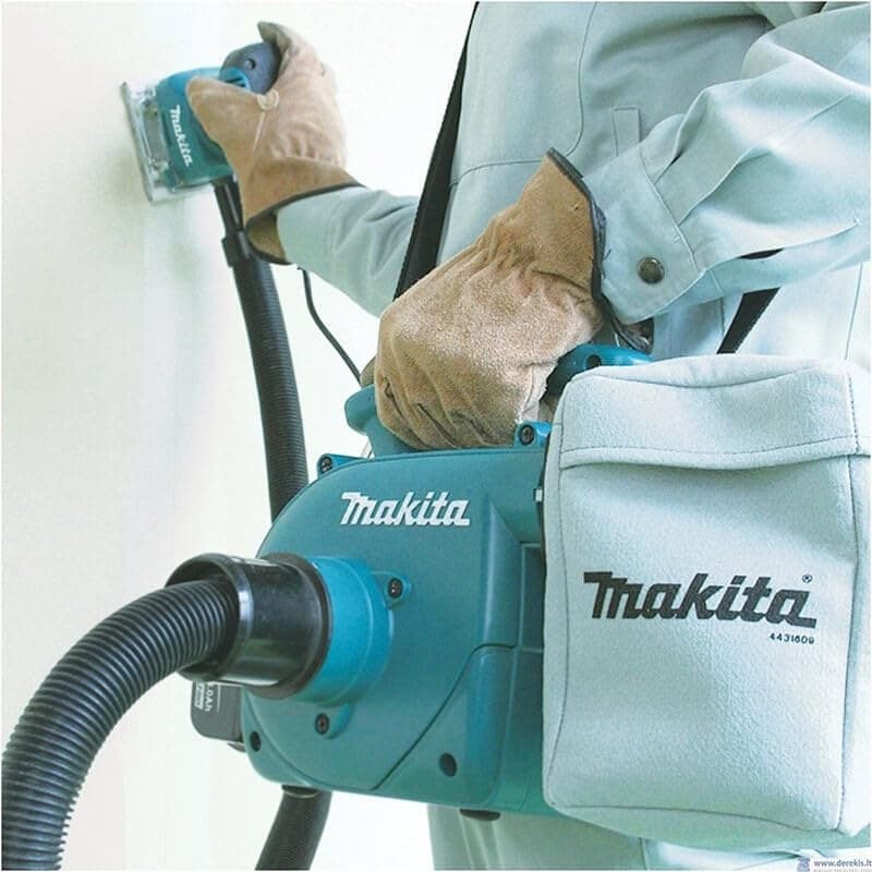 Makita DVC350Z 18V Li-ion LXT Cordless Vacuum Cleaner - Blue - Image 2