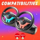 Subsonic Superdrive SV250-S Steering Wheel for Switch 2 & Switch Blue thumbnail 2