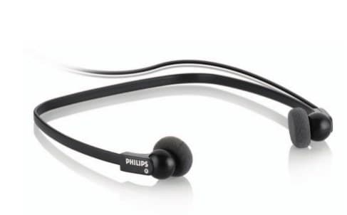 Philips LFH0234 Headphones Wired Neck-band Music Black - Image 1