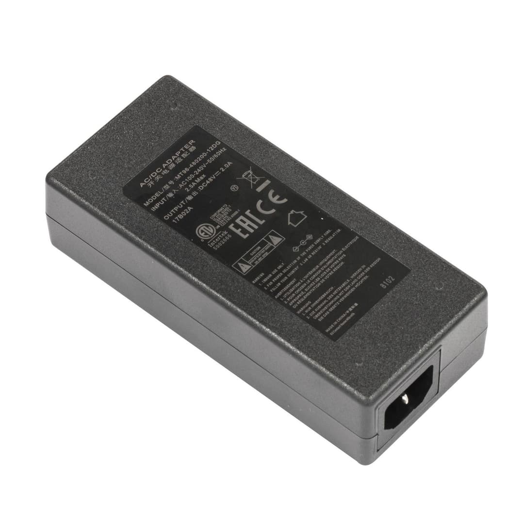 48v 2A 96W pwr supply w/ Plug - Image 1