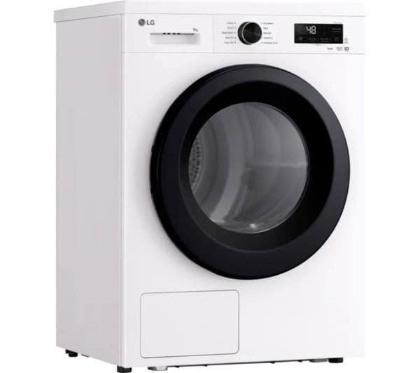 LG X10 Series ThinQ RHX1009NWK 9 kg Heat Pump Tumble Dryer - White - Image 5