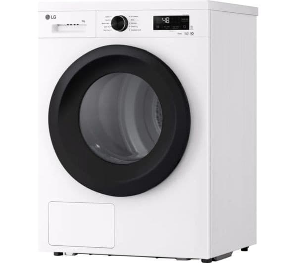 LG X10 Series ThinQ RHX1009NWK 9 kg Heat Pump Tumble Dryer - White - Image 7