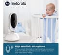 MOTOROLA VM75 5" Video Baby Monitor - White thumbnail 4
