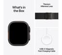 Apple Watch Ultra 3 GPS + Cellular 49mm Black Titanium Case with Black Titanium Milanese Loop - Small thumbnail 9
