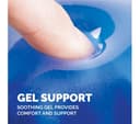 FELLOWES Crystal Gel Mouse Mat - Blue thumbnail 3