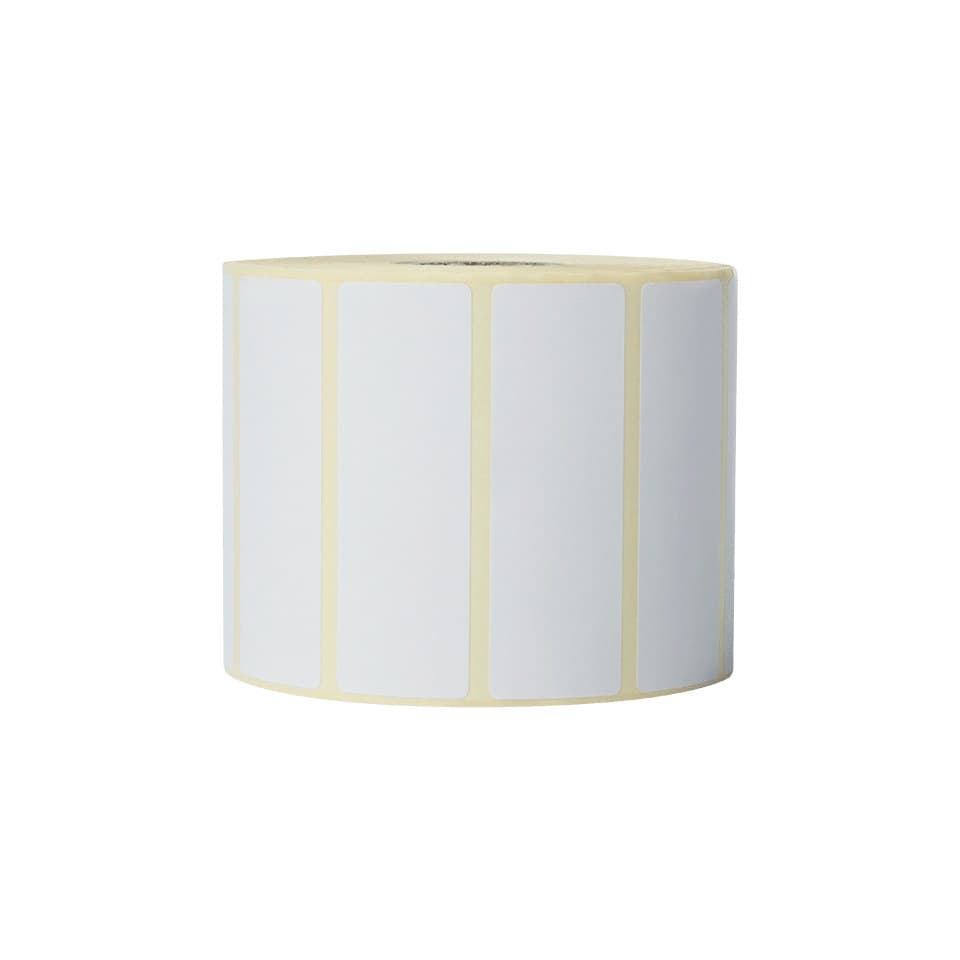 Brother BDE-1J026076-102 printer label White Self-adhesive printer label - Image 1