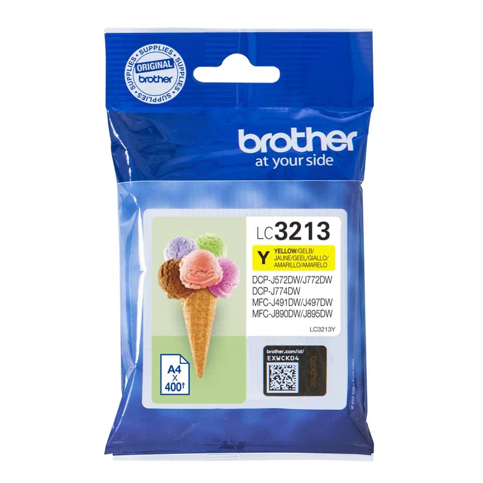 Brother LC3213Y ink cartridge 1 pc(s) Original High (XL) Yield Yellow - Image 1