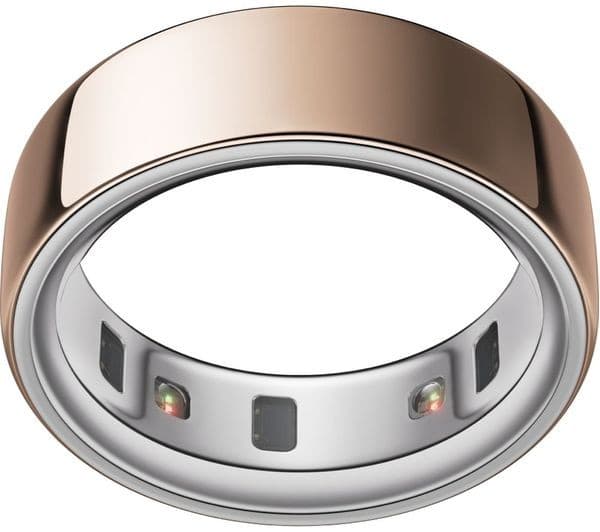 Oura Ring 4 Rose Gold Size 8 - Image 1