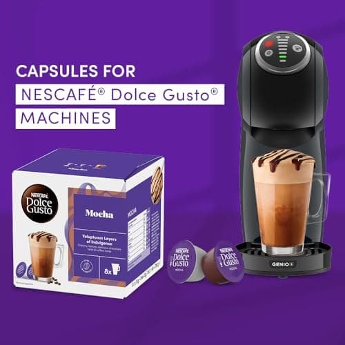 Nescafé Dolce Gusto Mocha Coffee Pods 16 Pods | Multipack of 3 - Image 5