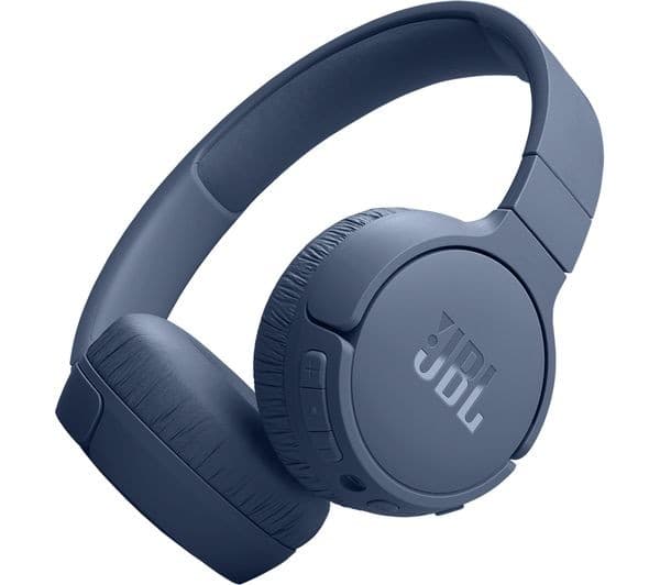 JBL Tune 670NC Wireless Bluetooth On-Ear Noise-Cancelling Headphones - Blue - Image 1