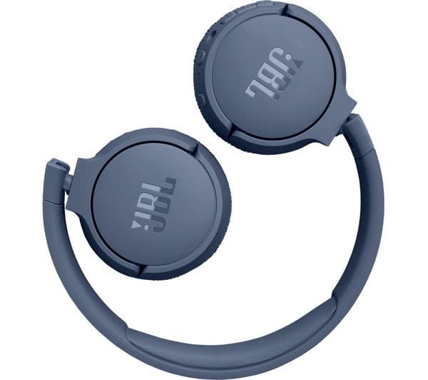 JBL Tune 670NC Wireless Bluetooth On-Ear Noise-Cancelling Headphones - Blue - Image 4