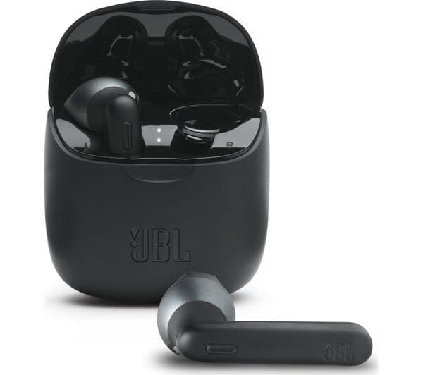 JBL Tune 225TWS Wireless Bluetooth Earbuds - Black - Image 1