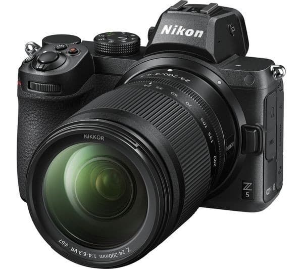 Nikon Z 5 Mirrorless Camera Black - Image 1