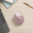 Logitech Lift Vertical Ergonomic Mouse - Rose thumbnail 2