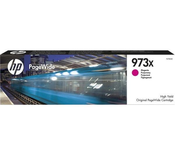 HP 973X - High Yield - magenta - original - PageWide - ink cartridge