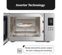 SMEG Collezione MOC01BLMUK Microwave with Grill 29L 900W Inverter 18 Auto Cook Programmes - Black thumbnail 7