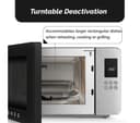 SMEG Collezione MOC01BLMUK Microwave with Grill 29L 900W Inverter 18 Auto Cook Programmes - Black thumbnail 8
