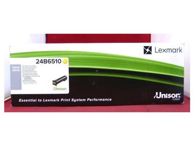 Lexmark 24B6510 Original Toner Cartridge for XC6152/XC8155, 20,000 Pages - Yellow - Image 3