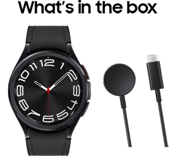 SAMSUNG Galaxy Watch6 Classic 4G with Bixby - Black, 43 mm - Image 3