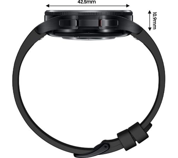 SAMSUNG Galaxy Watch6 Classic 4G with Bixby - Black, 43 mm - Image 5