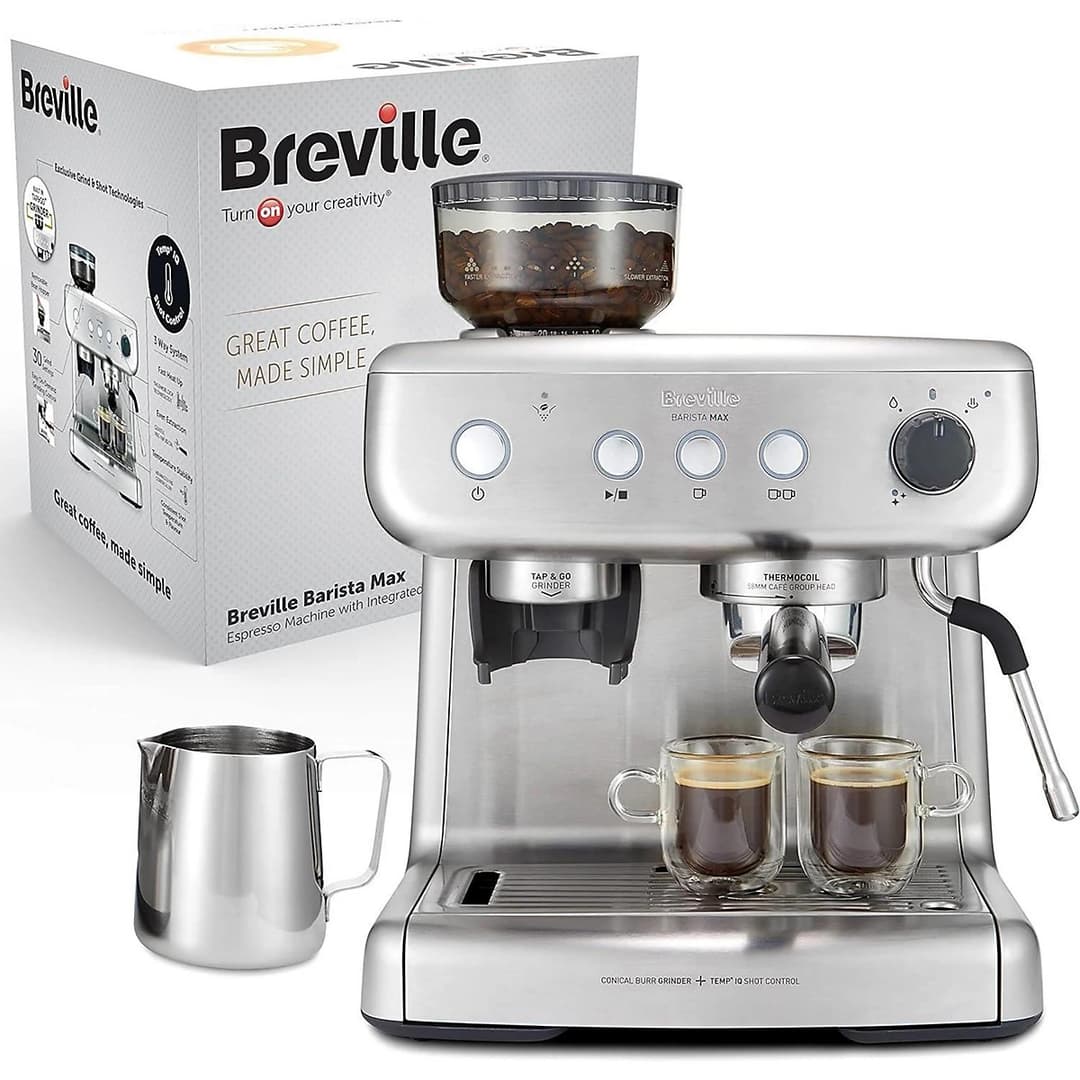 Breville VCF126 Barista Max Espresso Machine Brown - Image 1