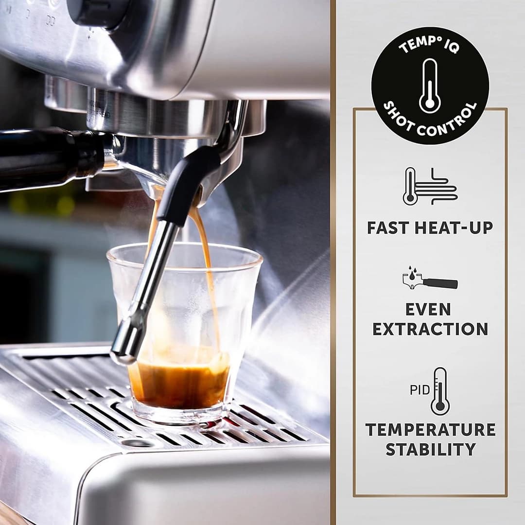 Breville VCF126 Barista Max Espresso Machine Brown - Image 3