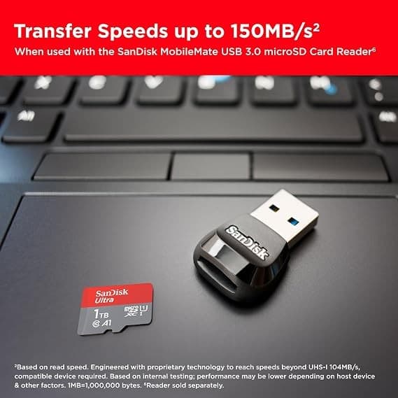 SanDisk Ultra 1000GB UHS-I Class10 microSDXC Memory Card - Image 5