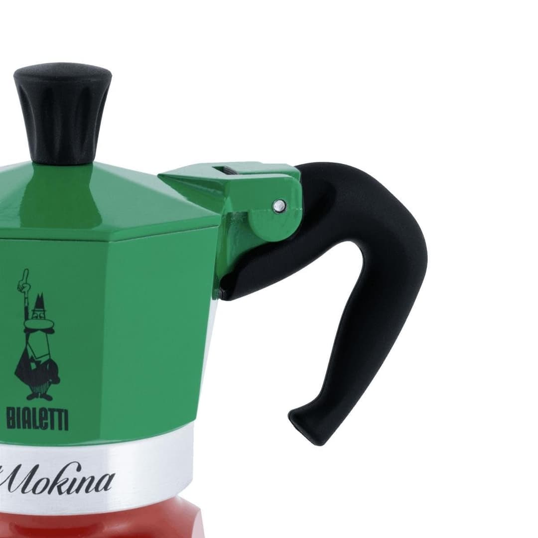 Bialetti 5650 Espresso Maker - Green, Red, White - Image 2