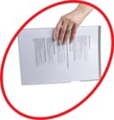 Rexel Anti-Slip A4 Folders Clear (25) thumbnail 4