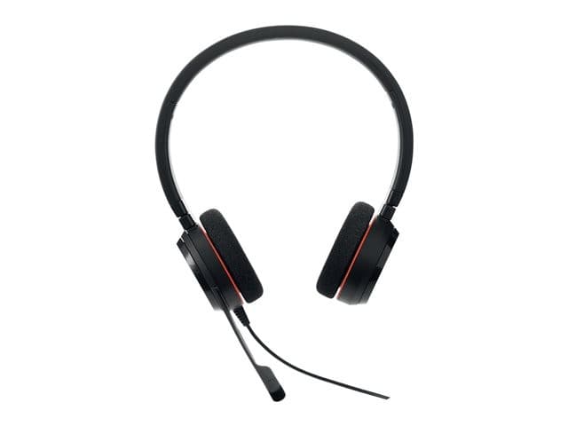 Jabra Evolve 20 MS Stereo Wired Headset, USB-C with USB-A Adapter - Image 2