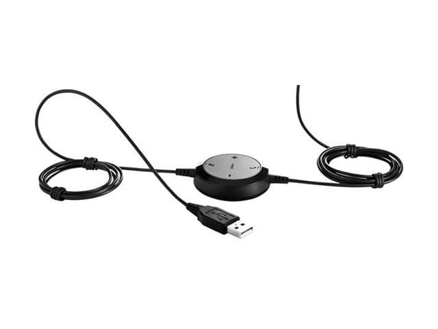 Jabra Evolve 20 MS Stereo Wired Headset, USB-C with USB-A Adapter - Image 4