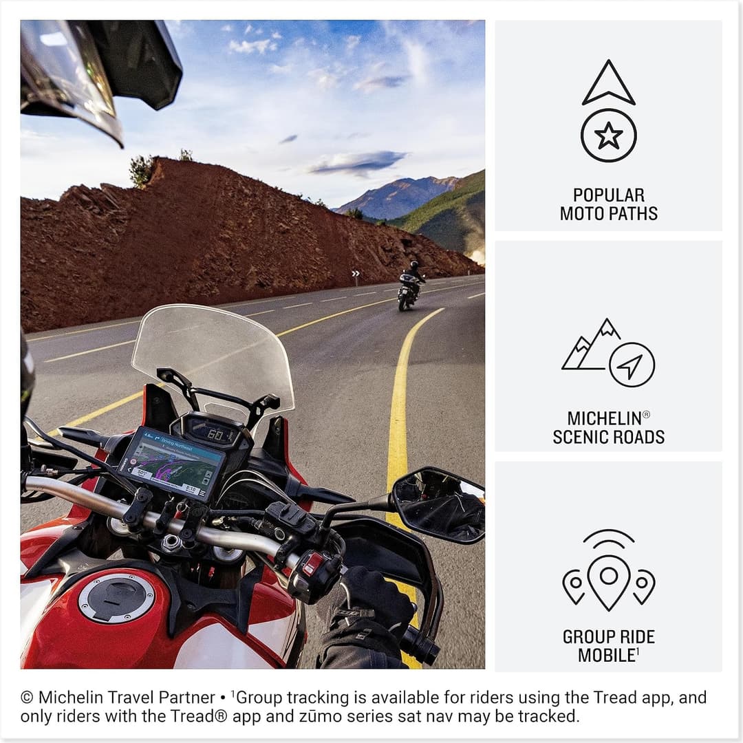 Garmin zūmo XT2 6 Inch Motorcycle GPS Sat Nav with Europe & Middle East Maps - Image 2