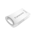 128GB Transcend JetFlash 710S Silver Metallic USB3.1 Flash Drive thumbnail 2