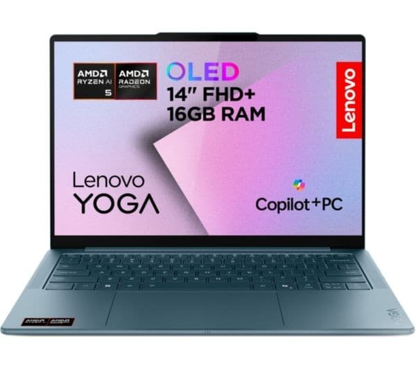 Lenovo Yoga Slim 7 14 Ryzen AI 5 512GB Tidal Teal - Image 1