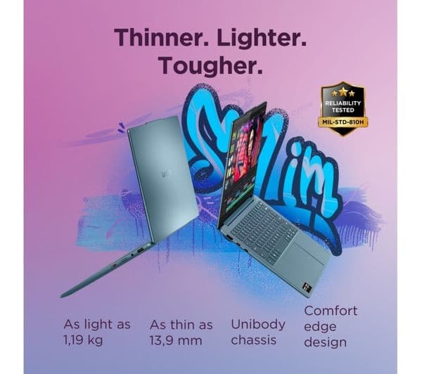 Lenovo Yoga Slim 7 14 Ryzen AI 5 512GB Tidal Teal - Image 10