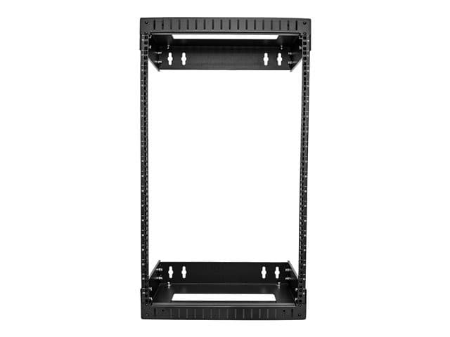 StarTech.com 18U 19" Wall Mount Network Rack, Adjustable Depth 12-20" 2 Post Open Frame Server Room Rack for AV/Data/ IT Communication/Computer Equipment/Switch with Cage Nuts & Screws - 18U Adjustable Rack - rack - 18U - Image 2