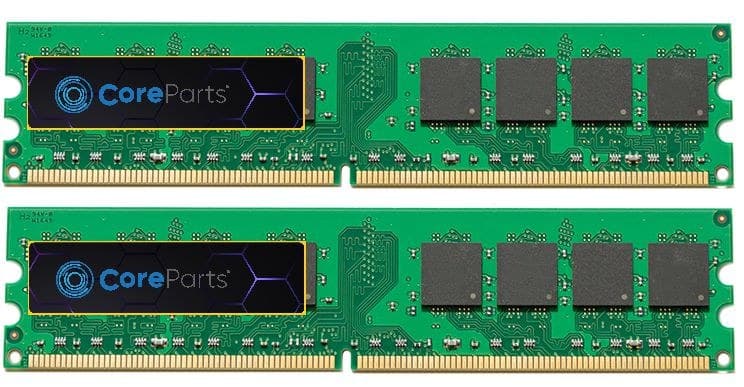 CoreParts 8GB Memory Module Kit (2x4GB), 667MHz DDR2, ECC Fully Buffered FB-DIMM - Image 1